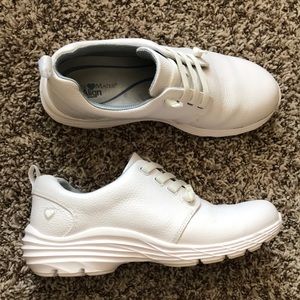White Nursing Tennis Shoes